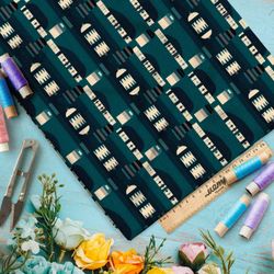 Ткань премиум флис пиксельный микромир