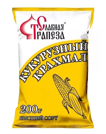 Крахмал кукурузный 200г. Славная трапеза