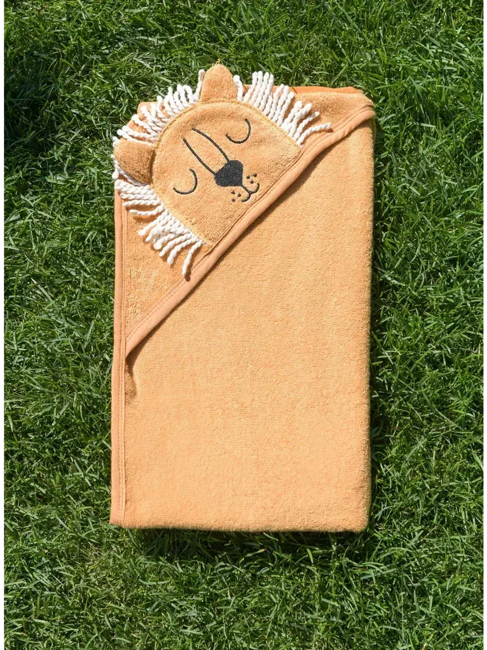 Полотенце детское с капюшоном