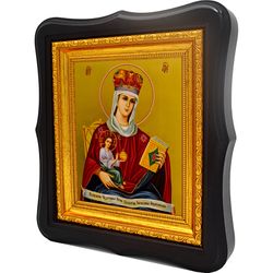 Михайловская икона Божией Матери. Икона на холсте.