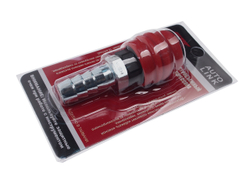 Переходник для компрессора 14.5мм быстросъемный штуцер "елочка" композитный двухрежимный JTC