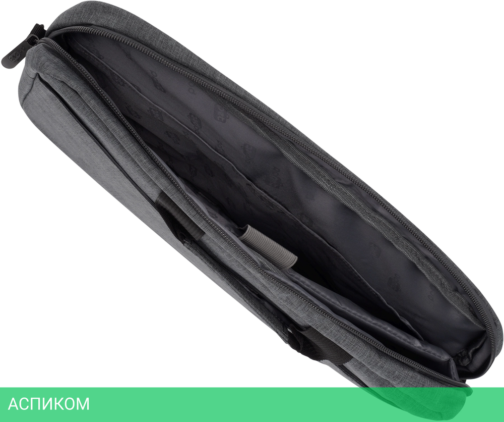 Сумка для ноутбука PC Pet PCP15B4GY темно-серый