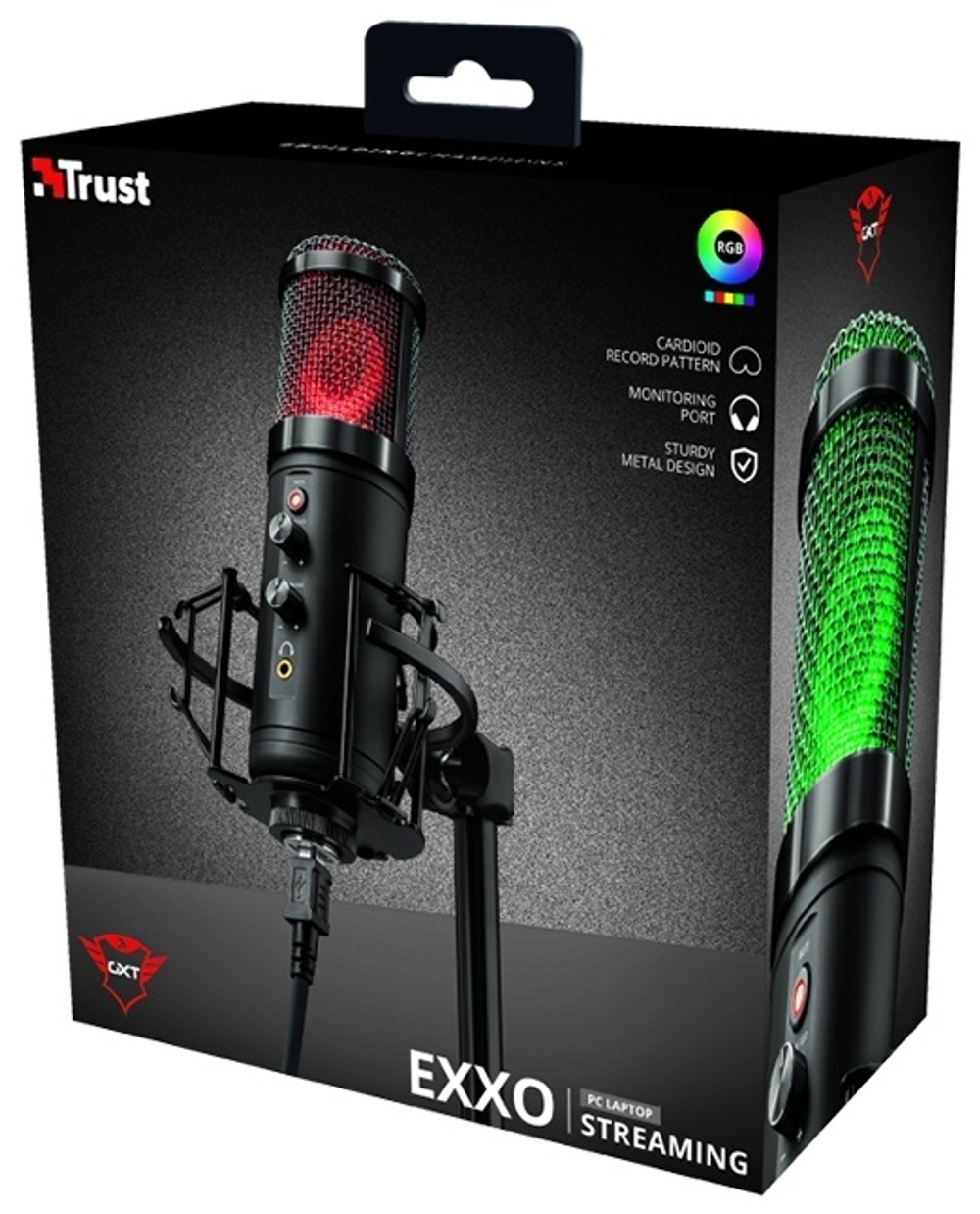 Микрофон Trust GXT 256 Exxo Streaming черный