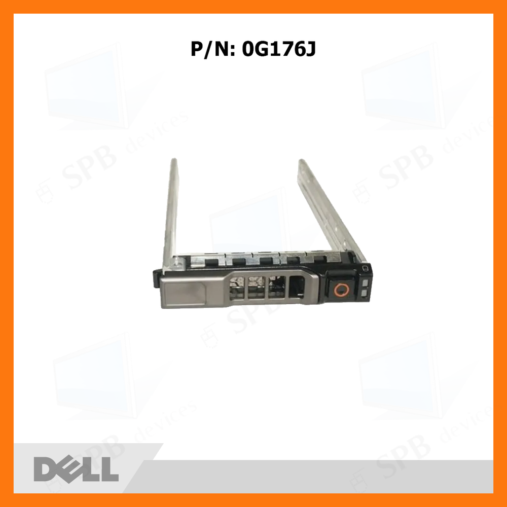 Салазки DELL 2.5 SATA SAS Tray Caddy G176J , для серверов DELL PowerEdge R и Т , PowerVault M , KG7NR , WX387 (P/n: 0G176J )