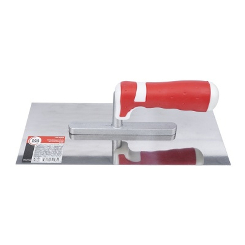 Кельма из нержавеющей стали 13*27см пластиковая 2-ух компонентная ручка