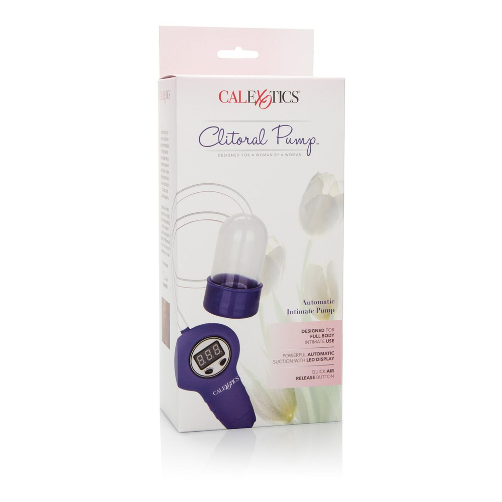 Помпа Clitoral Pump Automatic Intimate Pump (Цвет: фиолетовый)