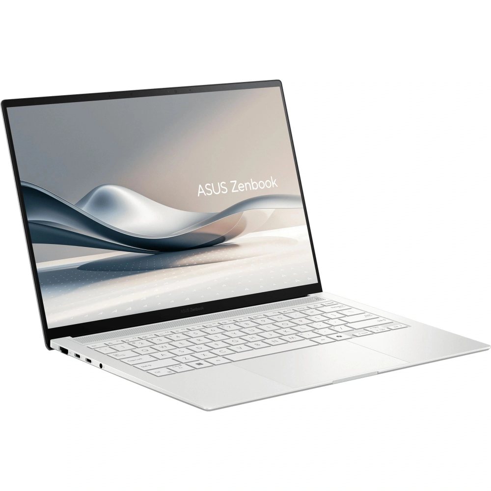 Ноутбук ASUS Zenbook S14 UX5406SA-PV058W Intel Core Ultra 7 258V/32Gb (soldered D5)/SSD1Tb/UMA/14"/OLED/WQXGA+/2880x1800/120Hz/Win11/White/1.2kg (90NB14F2-M002F0)