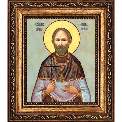 Иоанн Флоровский священномученик. Икона на холсте.