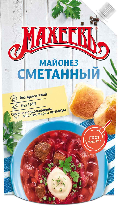 Махеевъ Майонез Сметанный 400мл