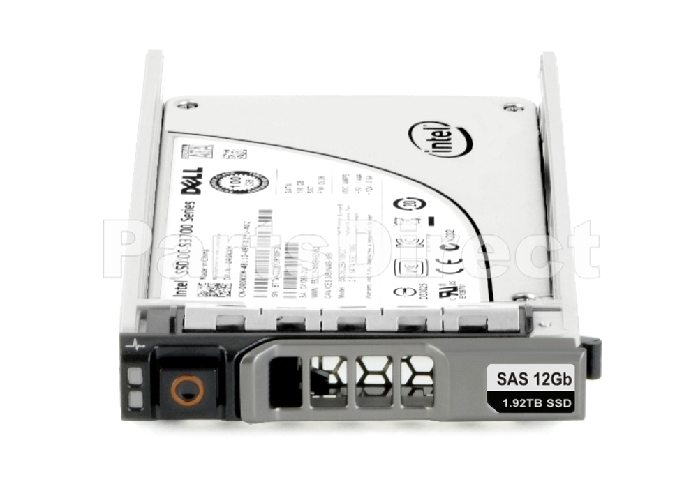Накопитель SSD Dell 400-BBWL 1.92-TB 12G 2.5 SAS MU SSD w/G176J