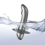 Серый массажер простаты Climaximum Gratus - 10 см. (Цвет: серый)