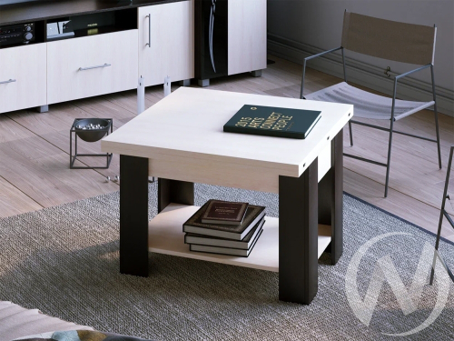 Стол журнальный СЖ-3.2 трансформер (венге/дуб молочный)