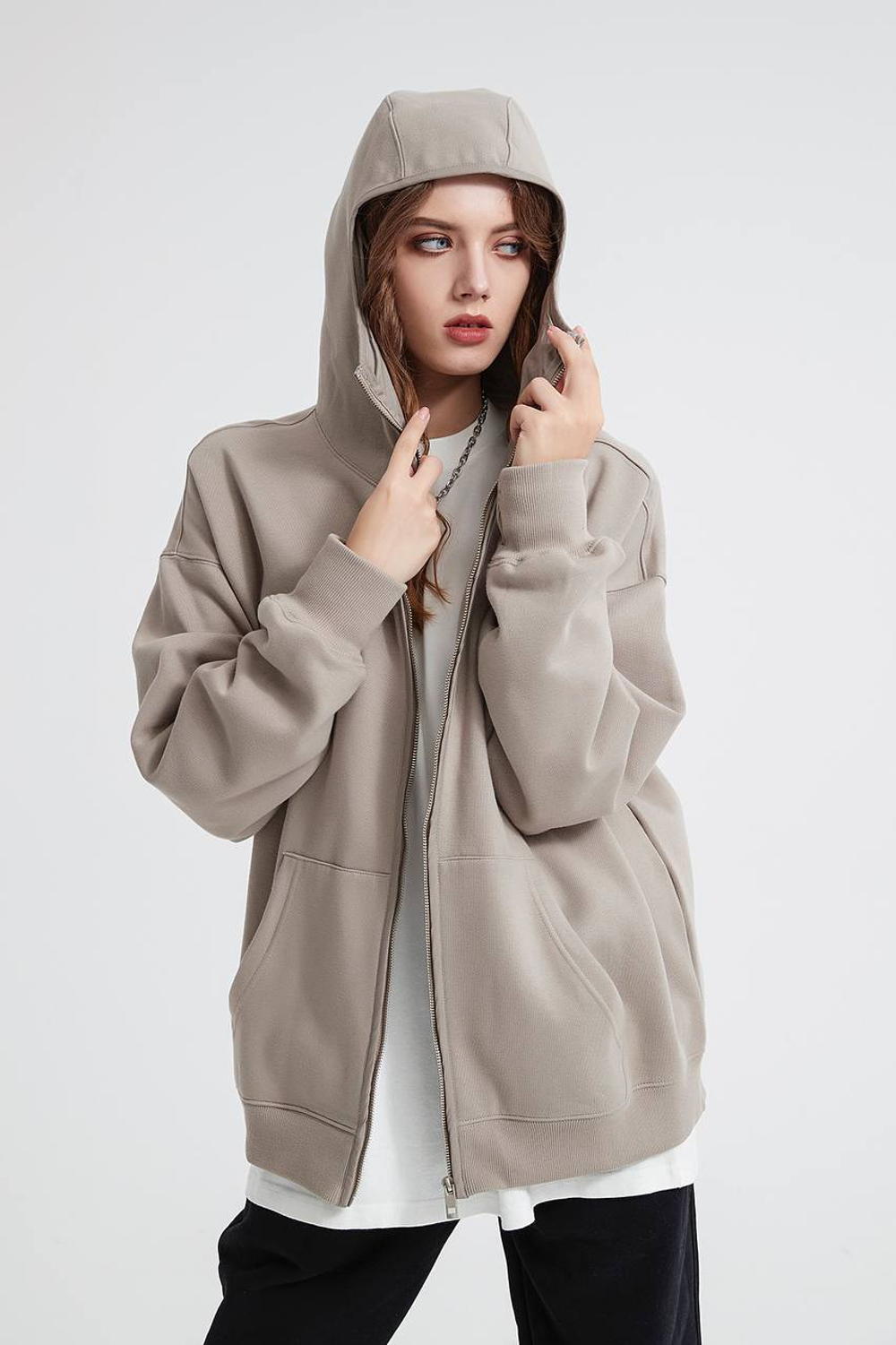 Худи zip Off Street