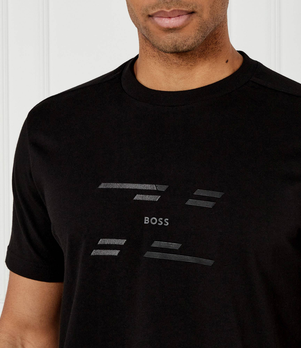 Футболка Tee Tape HJ BOSS GREEN - черный(50530997)