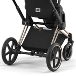 Коляска Cybex Priam IV Rosegold complete Aton B2 Dynamic Red Base One 4 в 1 Sepia Black