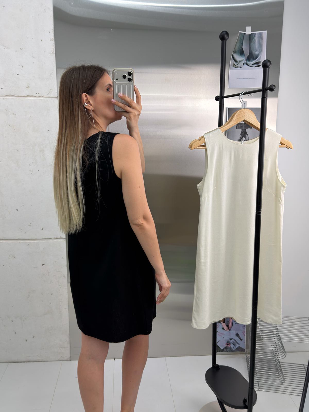 Платье льняное