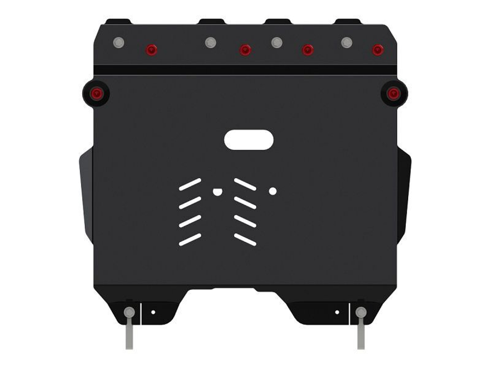 Защита картера и КПП Sheriff для Ford Explorer V 2-й Рестайлинг 2017-2019 арт.08.3419 V1