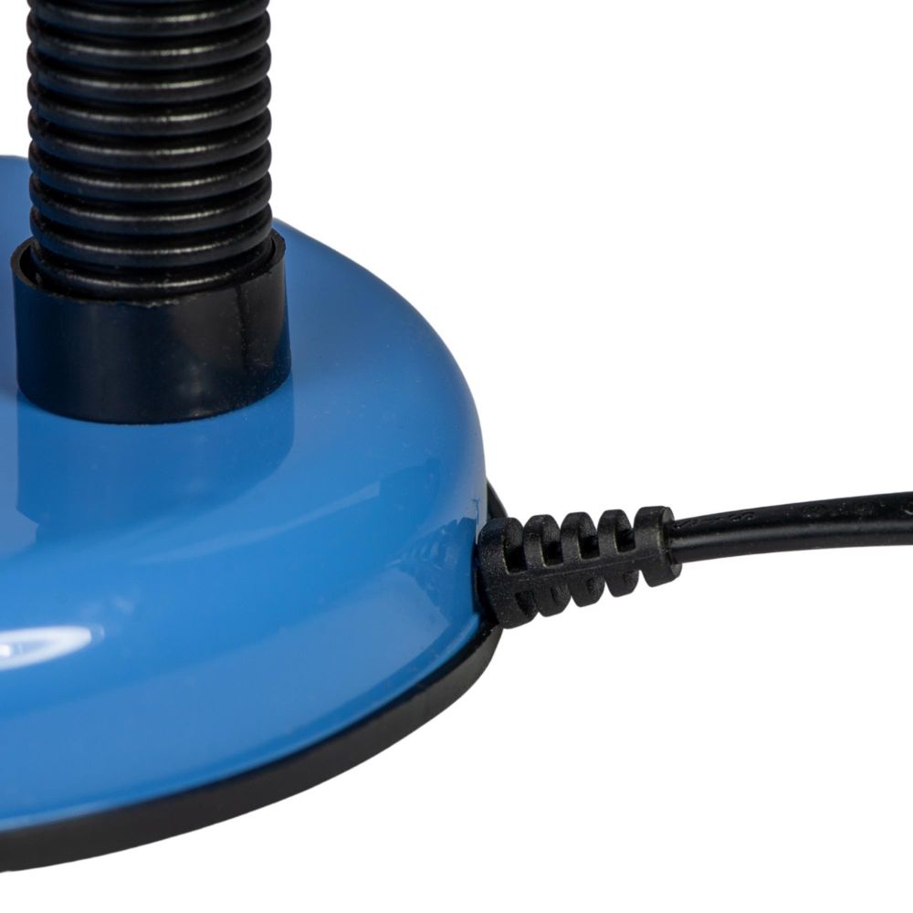 TLI-224 Светильник настольный. Цоколь E27. Цвет голубой