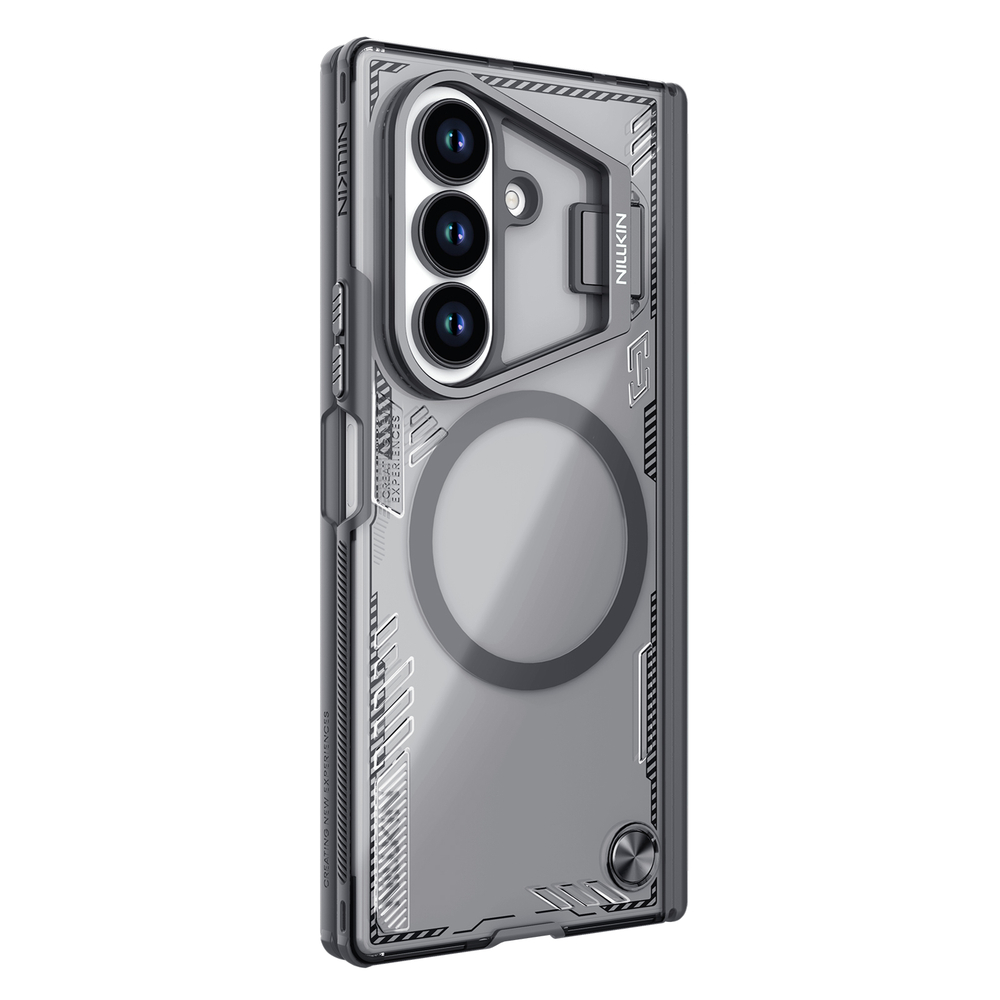 Чехол с MagSafe от Nillkin с металлической откидной крышкой для камеры на Samsung Galaxy Fold 7, серия Iceblade Prop Magnetic
