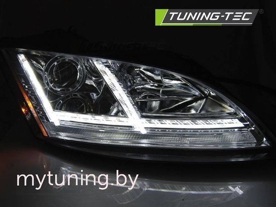 Фары передние CHROME LED SEQ для Audi TT 8J