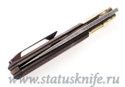 Нож CKF/Philippe Jourget FIF20 GOLD Exclusive (Damasteel, Mokume, CF)фотография - 8