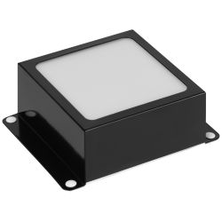 Светильник светодиодный ЭРА Грильято Домино SPO-651-3-4K-B8 8Вт 4000К 84х84мм 100х100 черный | Светильники с внутренним драйвером