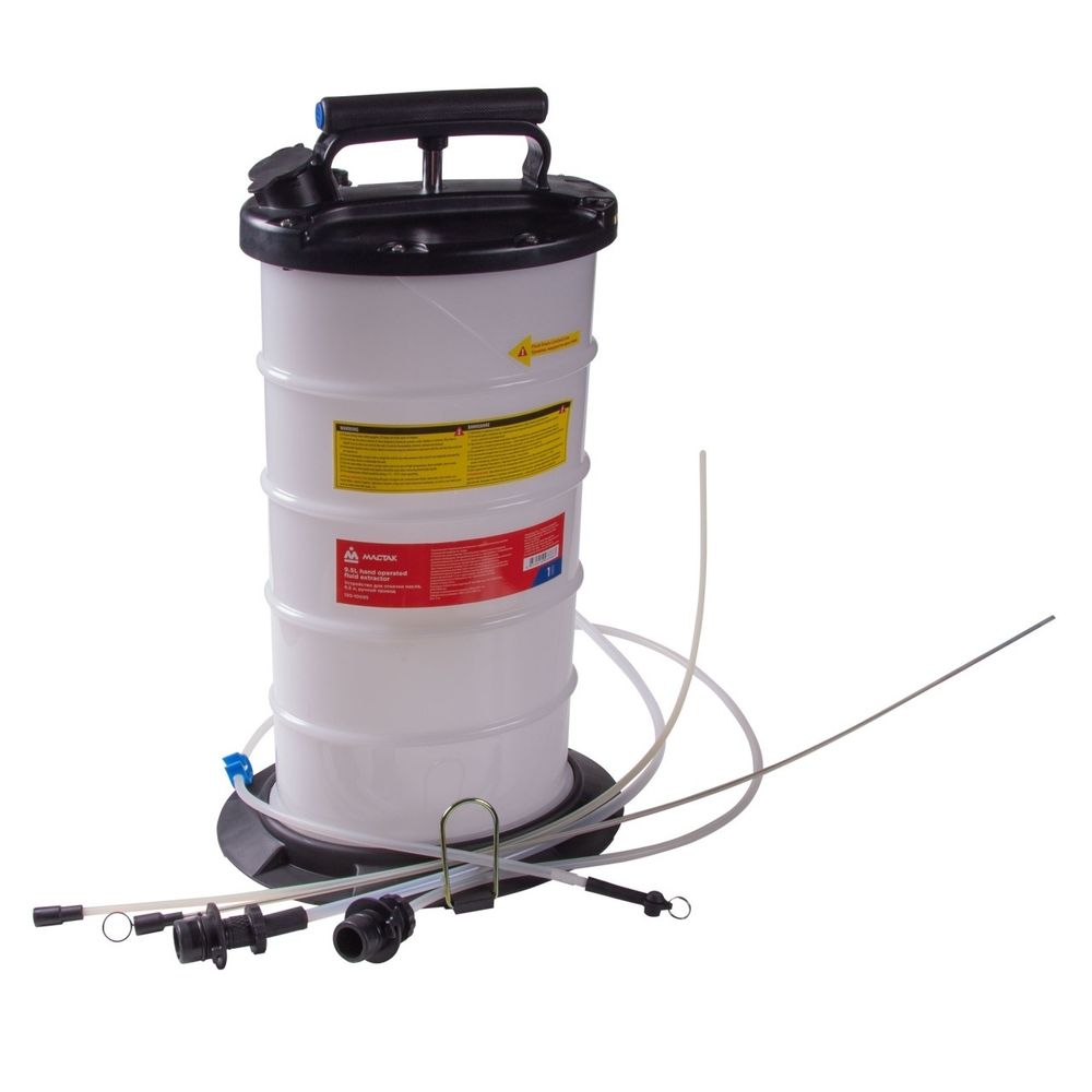 МАСТАК (130-10095) Устройство для откачки масла, 9,5 л, ручное