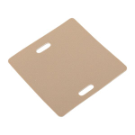 Бирка маркировочная мягкая У-134М (большой квадрат) (уп.100шт) PROxima EKF mm-134-bs