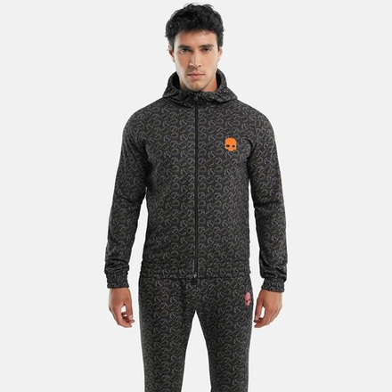 ОДЕЖДА ДЛЯ ТЕННИСА Мужская, Толстовка HYDROGEN TENNIS BALLS ALL OVER TECH HOODIE .