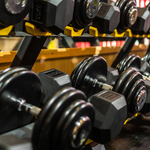 Гантельный ряд базовый (шаг 2,5 кг, 10 пар) PROFI-FIT 2,5-25 кг*