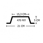 Миска "efox" для питомцев из нержавеющей стали, форма конус