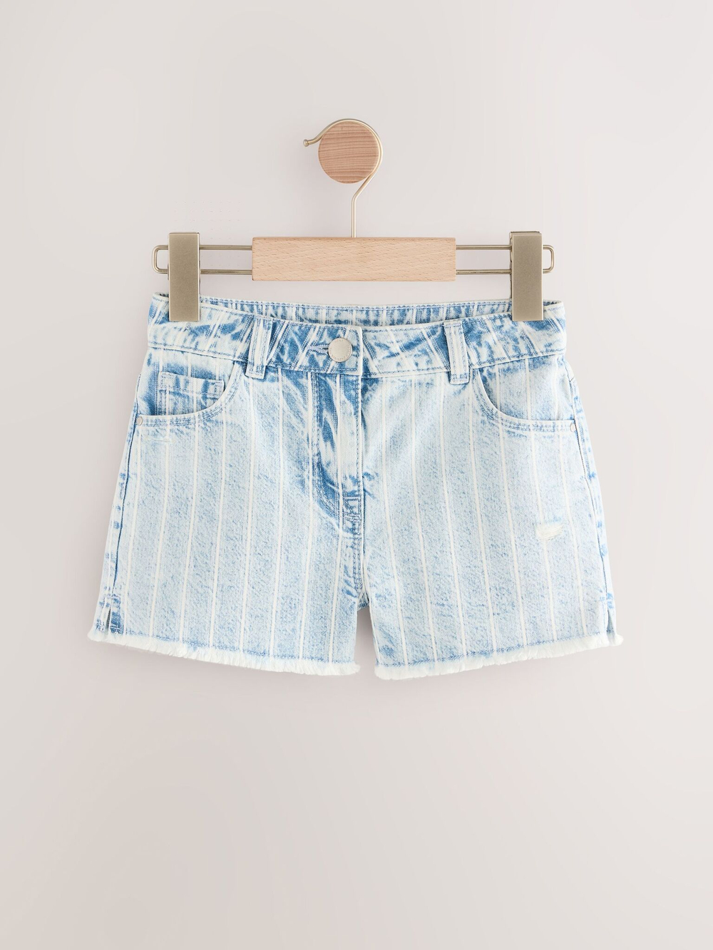 Шорты джинсовые для девочки Next AD0-169, 2 шт., Голубой