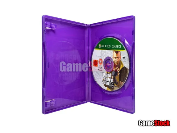 Xbox 360 GTA 4/ Grand Theft Auto 4 (Б/У, Английская версия)