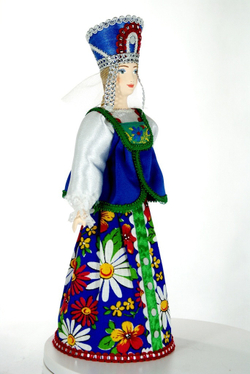 Кукла коллекционная Русская красавица.
