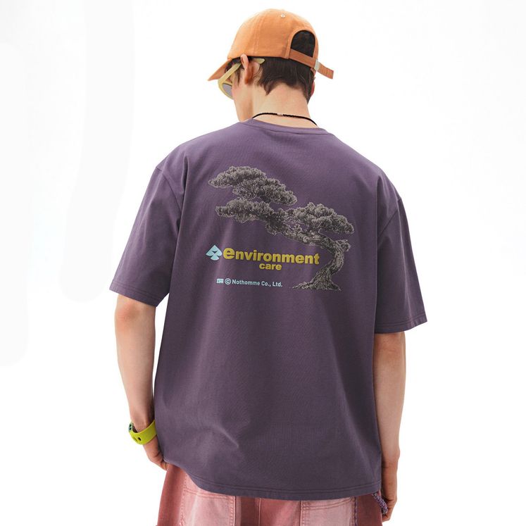 Футболка NOTHOMME Pine, серый тёмный