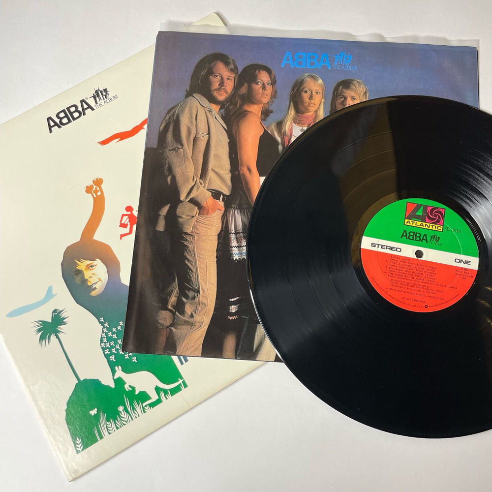 Винтажная виниловая пластинка LP ABBA АББА The Album Альбом (USA 1978) Take A Chance On Me