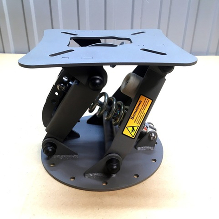 Стойка амортизационная Практик 200 V2, оцинкованная, черная (производятся только серые)