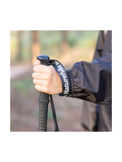 Палка треккинговая Naturehike ST01 6061 AL NH17D001-Z  с 3 узлами женская 57-120 зеленый, 6975641885573