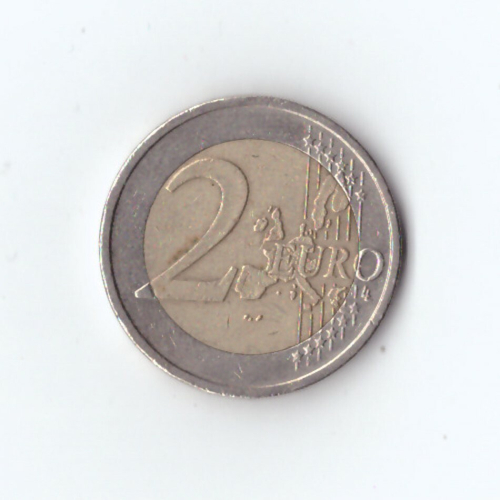 2 евро 2002 Европа бык Греция VF