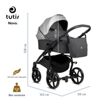 Коляска 2 в 1 Tutis Novo
