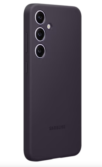 Чехол-накладка Silicone Case S24 ( Темно фиолетовый)