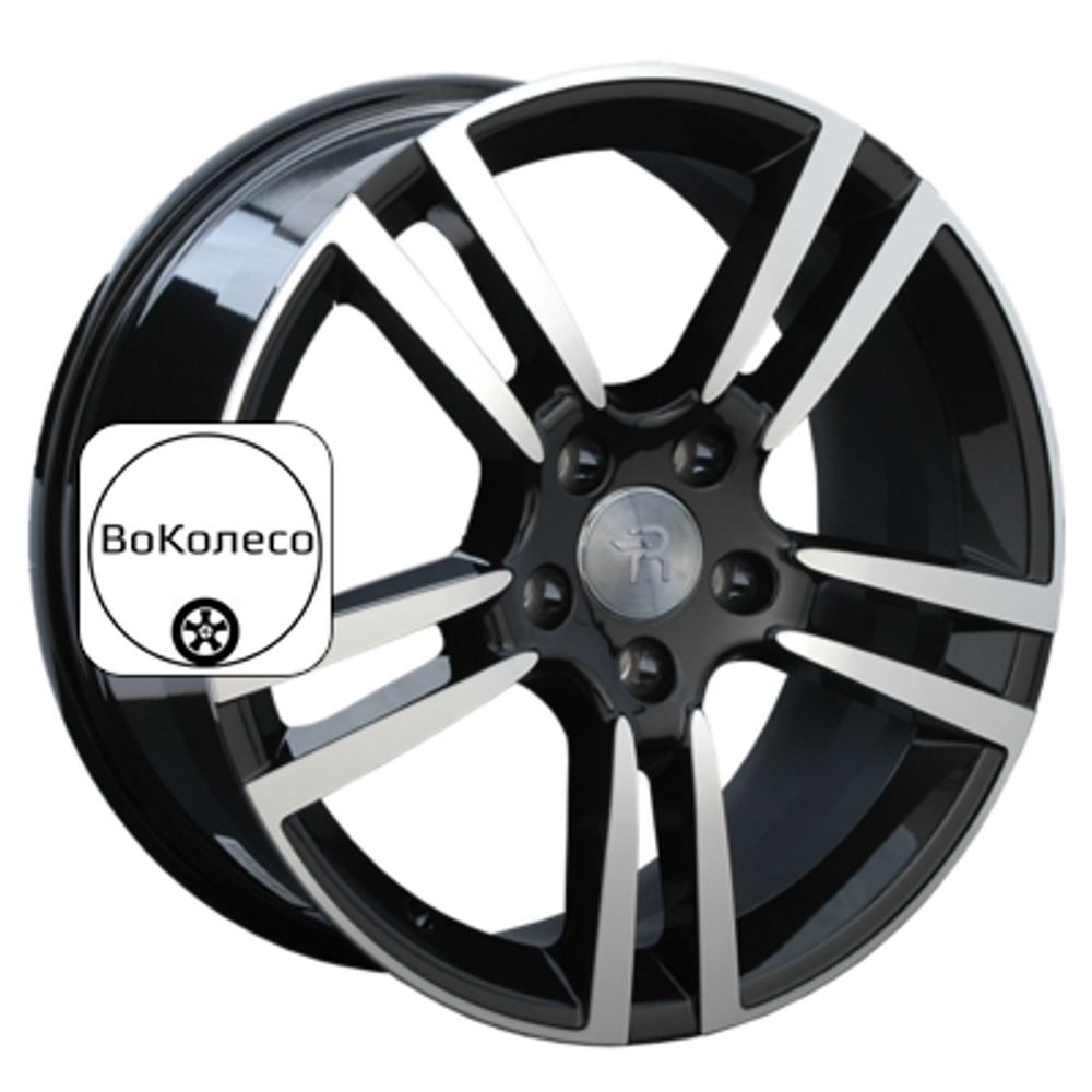 8x18/5x130 ET53 D71,6 PR8 BKF (конус, PR001) Replay