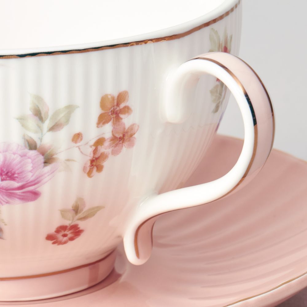 ЧАЙНЫЙ НАБОР LEFARD "ВРЕМЕНА ГОДА" НА 2 ПЕР. 4 ПР. 250 МЛ РОЗОВЫЙ