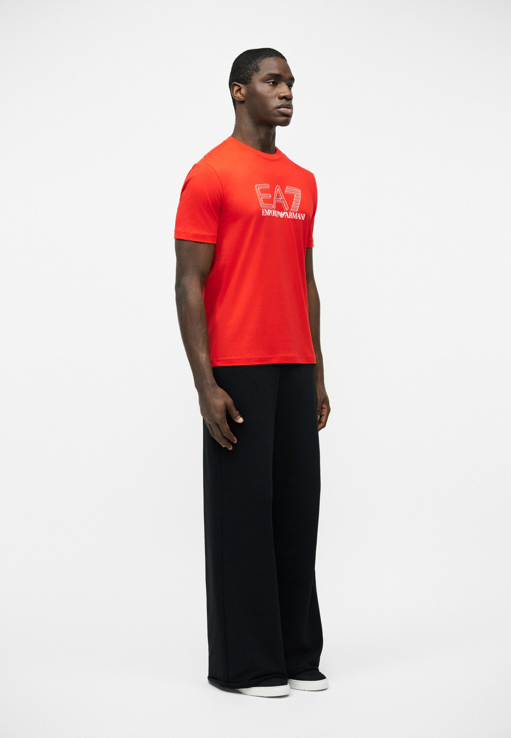 EA7 Emporio Armani UNISEX - Футболка с принтом - Красный