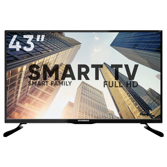 ЖК телевизор Soundmax SM-LED43M02S(FHD Smart)