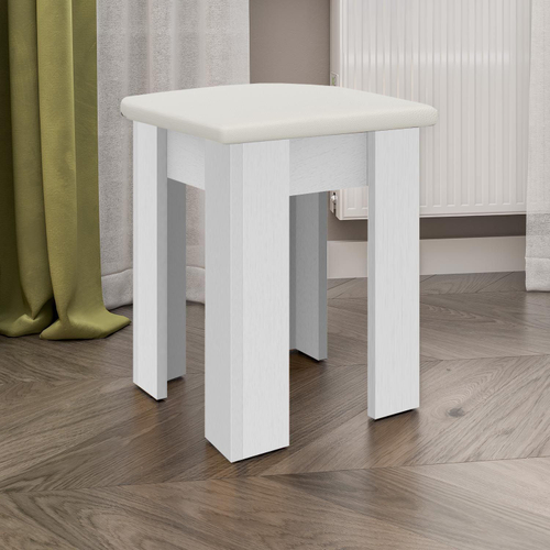 Табурет №1 / Белый