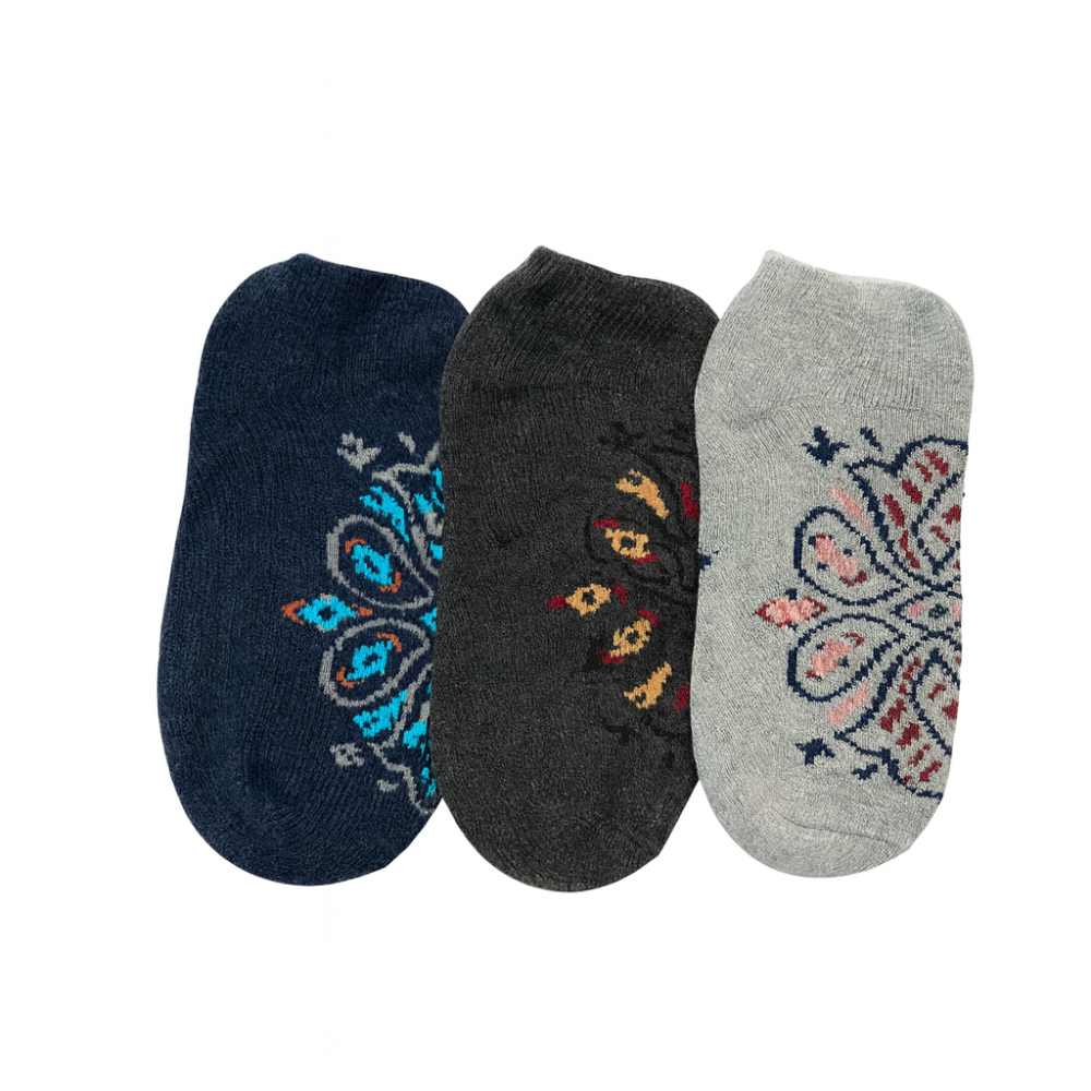 Носки-следки детские Shengnas теплые(узор)