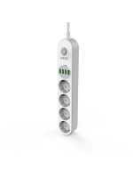 Сетевой фильтр с 4 USB 2 метра