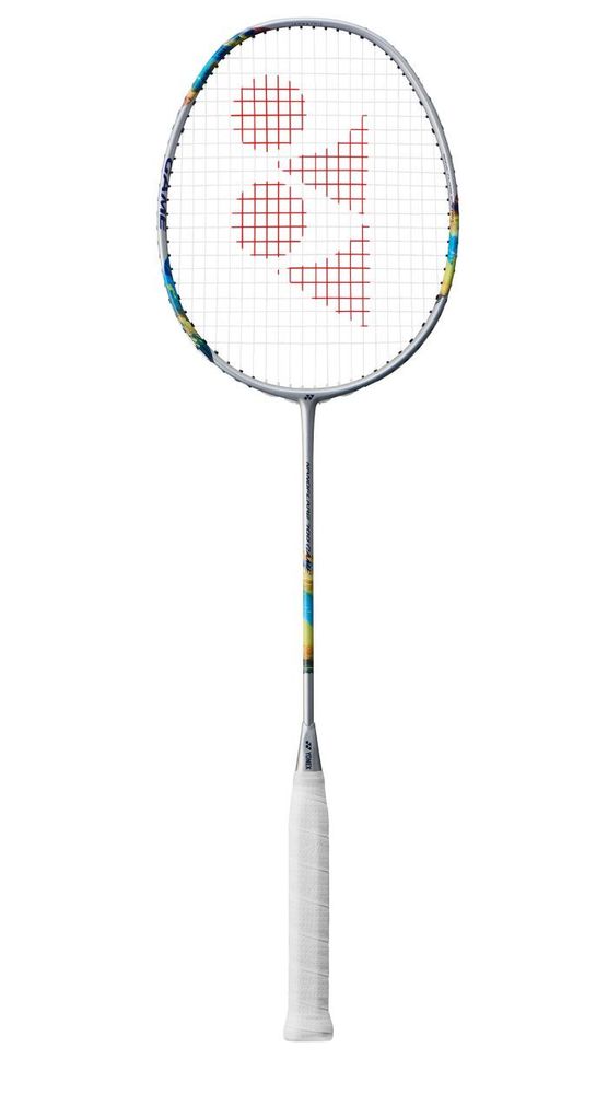 Ракетка для бадминтона Yonex Nanoflare 700 Game - серебристый/голубой