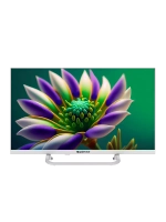 Телевизор TV 24" FRAMELESS NEO CS04, HD, Smart TV WildRed